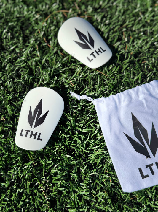 White Mini Shin Pads