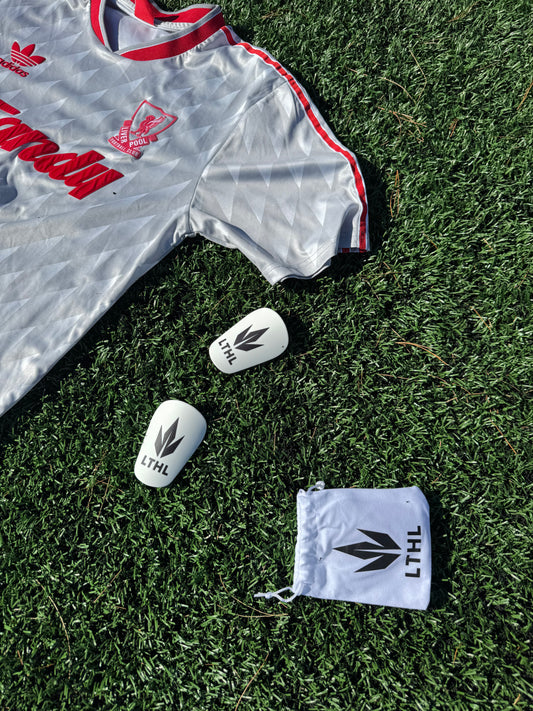 White Mini Shin Pads